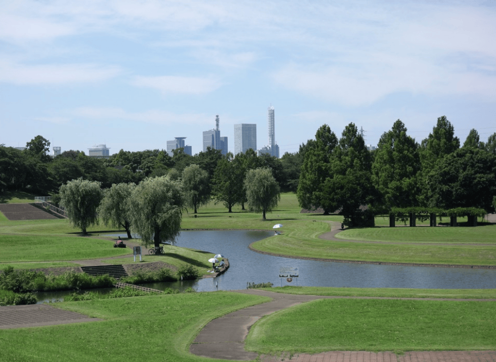 遊水池広場