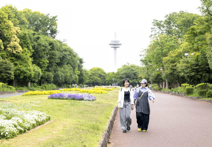 初夏の所沢航空記念公園