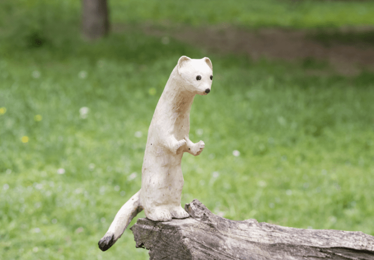 動物の彫刻