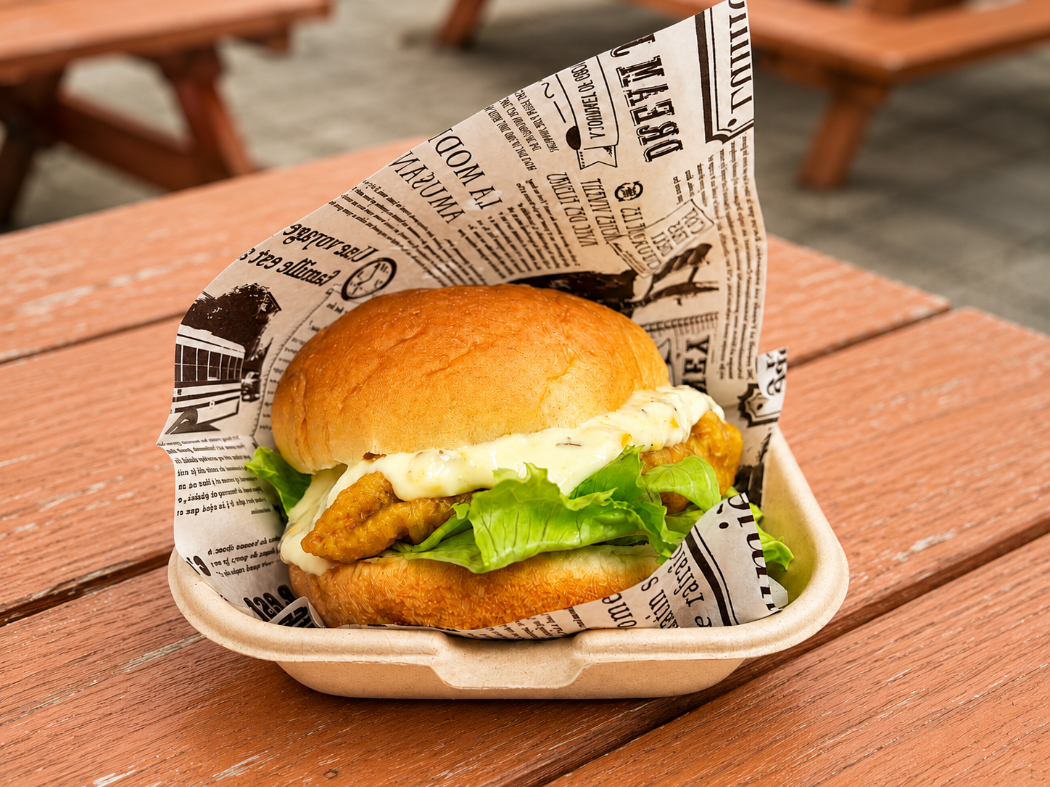 ナマズバーガー 800円