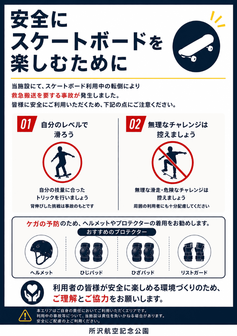 キャプション(編集は画像ボタンから) 安全のために